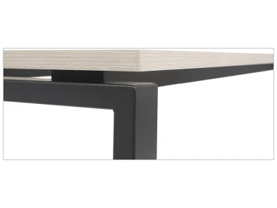 Офисный стол NT 120x70 белое дерево/антрацит